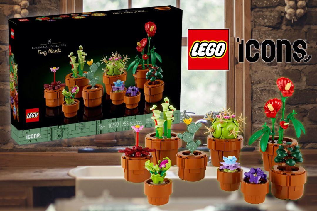 LEGO představuje nové dekorační Miniaturní rostliny | Briky