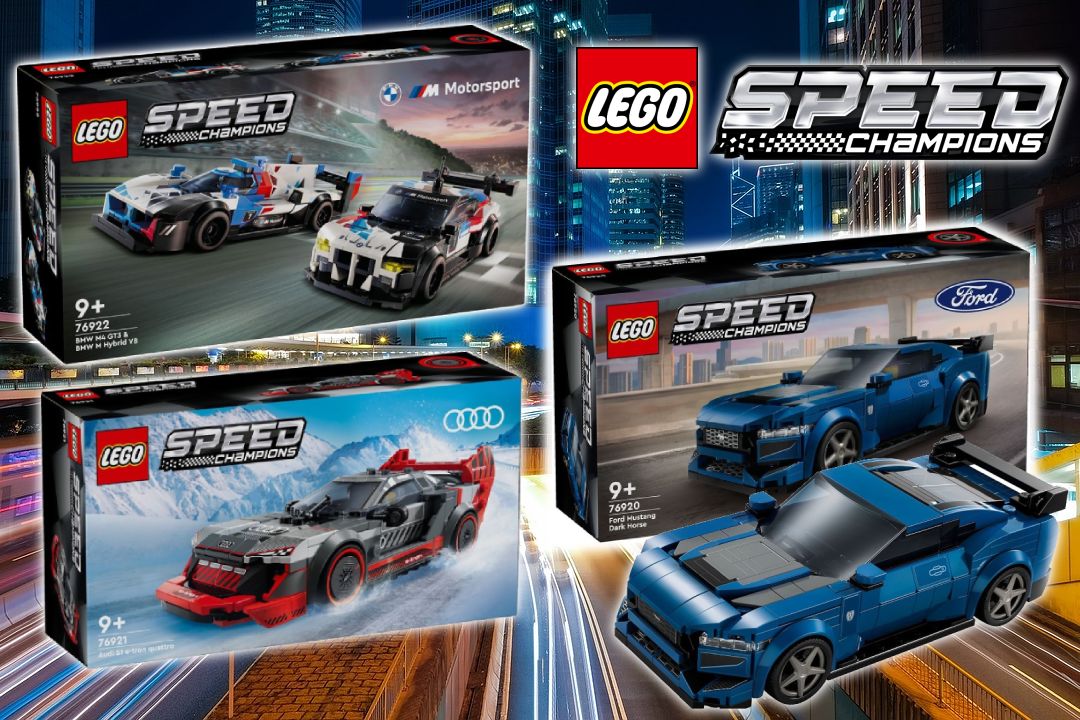 Nové LEGO Speed Champions 2024 sety přijíždějí na scénu! Briky