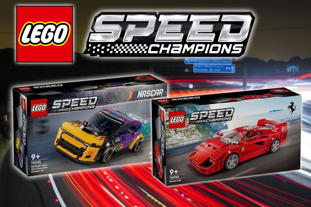 Srpnové LEGO Speed Champions sety odhaleny!