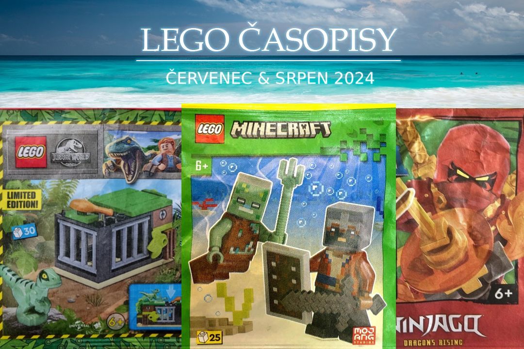 LEGO časopisy | červenec & srpen 2024