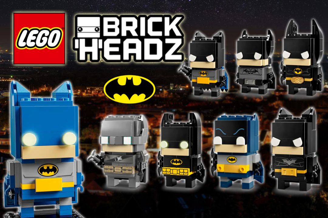 Nový originální BrickHeadz set - Batman™ 8 v 1!