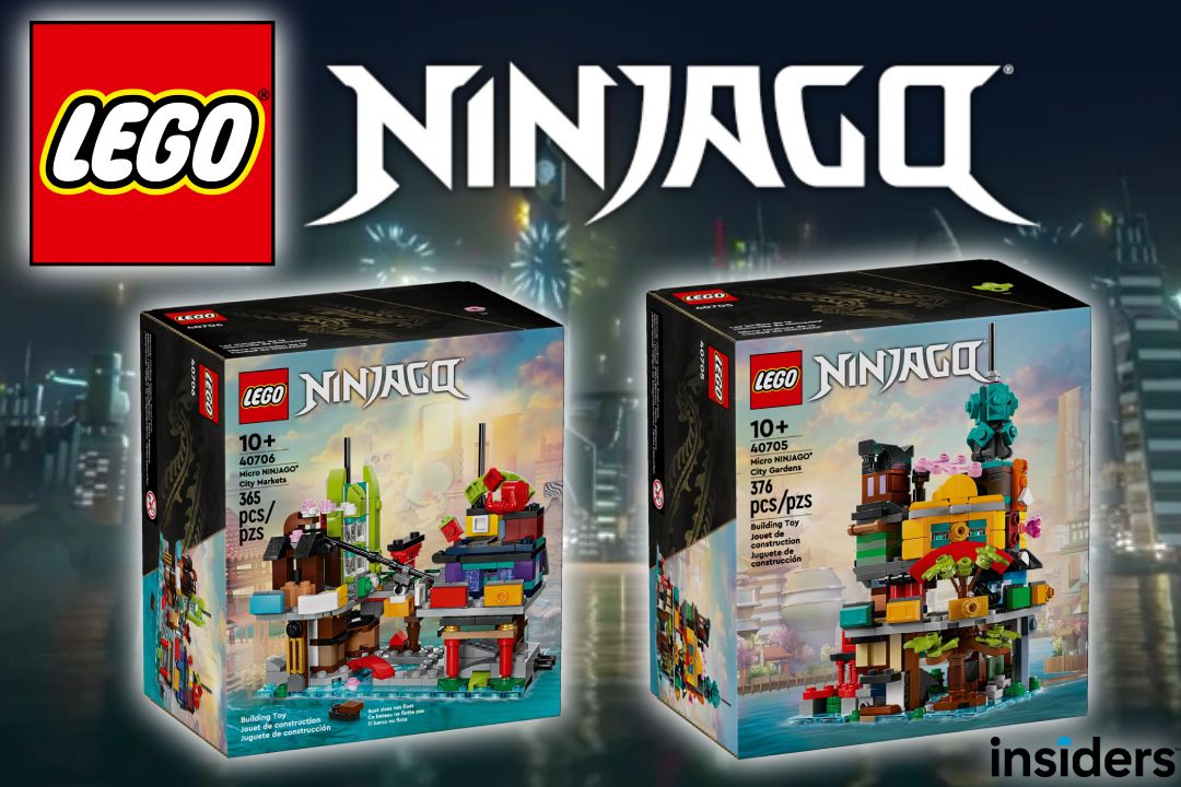 Všechny Ninjago miniaturní modely města jsou nyní v centru odměn Insiders!